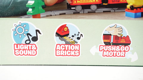 LEGO 10874 Interaktive Dampfeisenbahn / Eisenbahn DUPLO 3