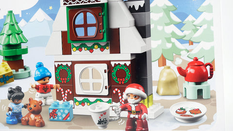 LEGO 10976 Lebkuchenhaus mit Weihnachtsmann DUPLO 5