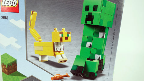 LEGO 21156 BigFig Creeper™ und Ozelot Minecraft 4