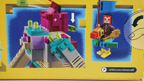 LEGO 21257 Showdown mit dem Verschlinger Minecraft 3