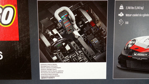 LEGO 42096 Porsche 911 RSR Technic 4