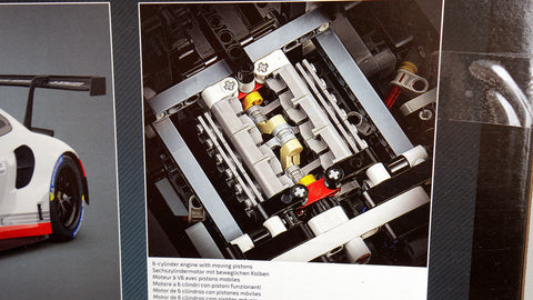 LEGO 42096 Porsche 911 RSR Technic 5