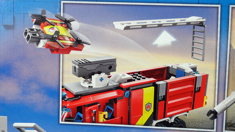 LEGO 60374 Einsatzleitwagen der Feuerwehr City 3