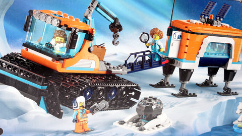 LEGO 60378 Arktis-Schneepflug mit mobilem Labor City 3