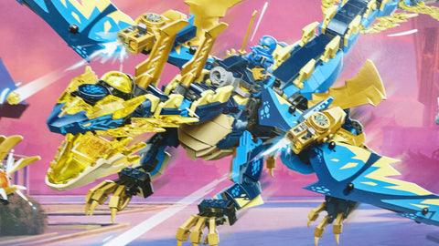 LEGO 71796 Kaiserliches Mech-Duell gegen den Elementardrachen NINJAGO 3