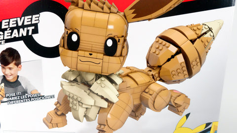 Pokemon Jumbo Evoli (30cm) baubare Figur (GMD34)