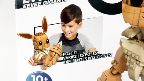 Pokemon Jumbo Evoli (30cm) baubare Figur (GMD34)