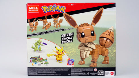 Pokemon Jumbo Evoli (30cm) baubare Figur (GMD34)
