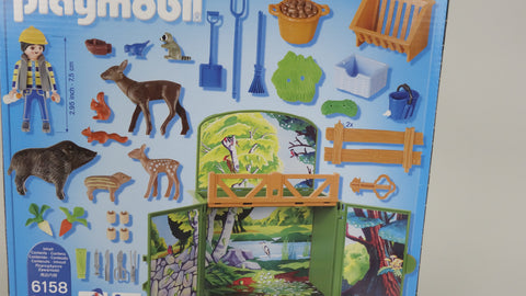 Waldtierfütterung Aufklapp-Spielbox (6158)