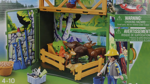 Waldtierfütterung Aufklapp-Spielbox (6158)