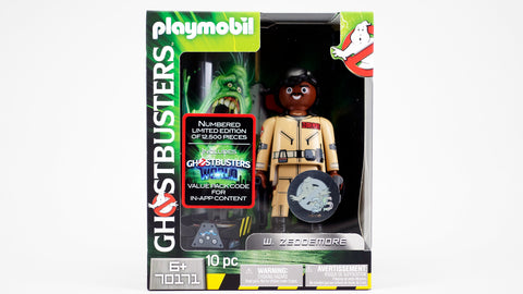 Playmobil 70171 XL Sammlerfigur W. Zeddemore (15cm hoch) - LIMITIERT auf 12.500 Ghostbusters 1