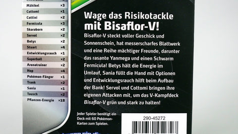 Kampfdeck Bisaflor-V (Deutsch)