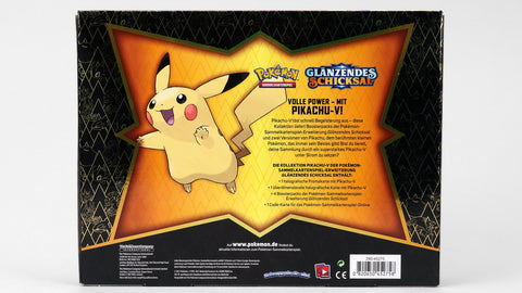 Glänzendes Schicksal - Pokemon Pikachu V Box - Deutsch