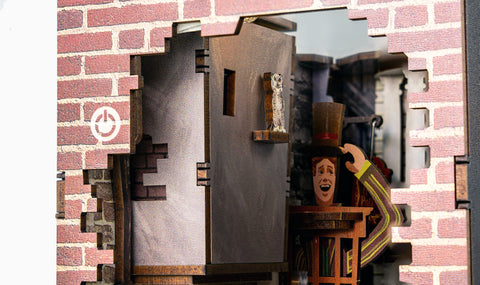 Revell 00530_winkelgasse Harry Potter - Winkelgasse Book Nook (Diagon Alley) Buchstütze Harry Potter 7