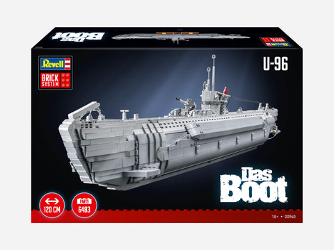 Revell 00960_das_boot U-Boot "Das Boot" - Brick System Revell Klemmbaustein Set Das Boot 3