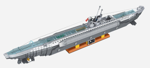 Revell 00960_das_boot U-Boot "Das Boot" - Brick System Revell Klemmbaustein Set Das Boot 4