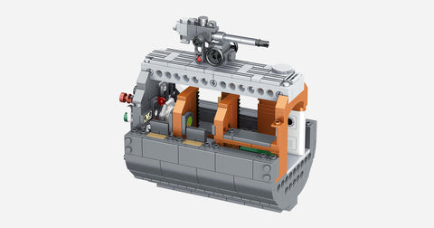 Revell 00960_das_boot U-Boot "Das Boot" - Brick System Revell Klemmbaustein Set Das Boot 10