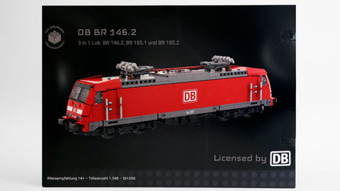 Stone Heap SH-006 Deutsche Bahn - Traxx 3 in 1 - Baureihe 146.2/185/185.2 Züge und Zubehör 4