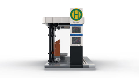 Stone Heap SH-017 Moderne Haltestelle Züge und Zubehör 3