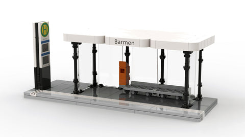 Stone Heap SH-017 Moderne Haltestelle Züge und Zubehör 2