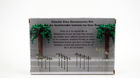 Stone Heap SH-018_3 Lampenset 4x - Design "Historisch 3" Züge und Zubehör 3