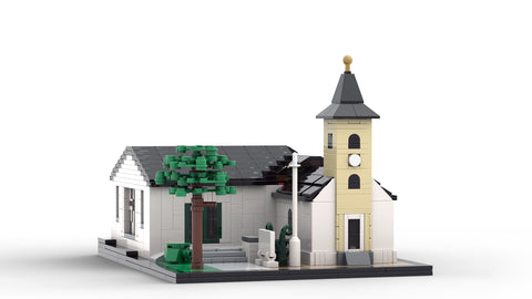 Stone Heap SH-020 Dorfkirche Züge und Zubehör 1