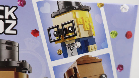 LEGO 40384 Bräutigam BrickHeadz 5