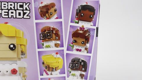 LEGO 40383 Braut BrickHeadz 4