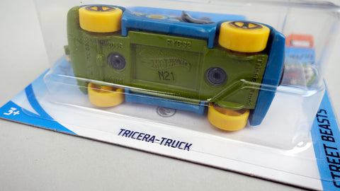 Hotwheels hw-tricera-truck Tricera Truck - Treasure Hunt TH Street Beasts 3