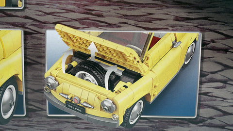 LEGO 10271 Gelber Fiat 500 Creator Expert 4