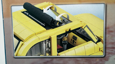 LEGO 10271 Gelber Fiat 500 Creator Expert 6