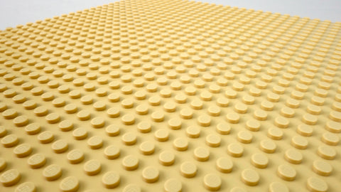 Sandfarbene Grundplatte (32x32, loose ohne Plastikverpackung) (10699)