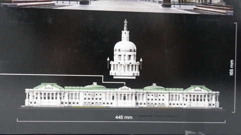 LEGO 21030 Das Kapitol Architecture 9