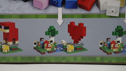 LEGO 21153 Die Schaffarm Minecraft 4