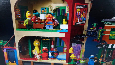 LEGO 21324 123 Sesamstrasse / Sesame Street Ideas 2