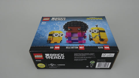 LEGO 40421 Belle Bottom, Kevin & Bob BrickHeadz 4