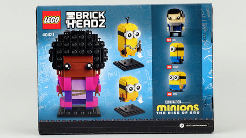 LEGO 40421 Belle Bottom, Kevin & Bob BrickHeadz 1