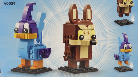 LEGO 40559 Road Runner & Wile E. Coyote BrickHeadz 3