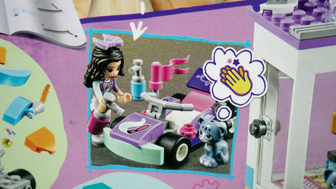 LEGO 41351 Tuning Werkstatt Friends 5