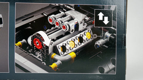 LEGO 42111 Doms Dodge Charger Technic 3