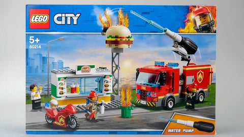 Feuerwehreinsatz im Burger-Restaurant (60214)