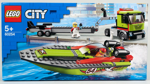 LEGO 60254 Rennboot-Transporter City 1