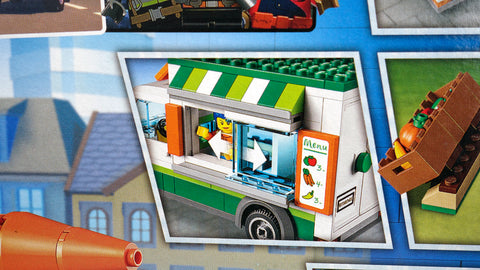 LEGO 60345 Gemüse-Lieferwagen
City 4
