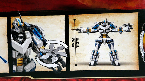 LEGO 71738 Zanes Titan-Mech NINJAGO 6