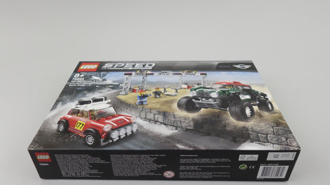 LEGO 75894 Rallyeauto 1967 Mini Cooper S und Buggy 2018 Mini John Cooper Works Speed Champions 10