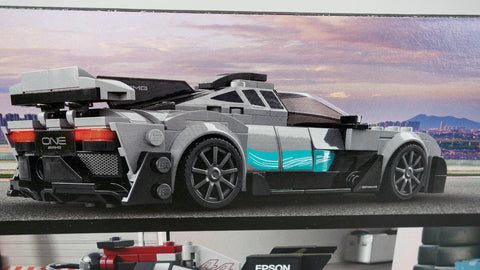 LEGO 76909 Mercedes-AMG F1 W12 E Performance & Mercedes-AMG Project One Speed Champions 3