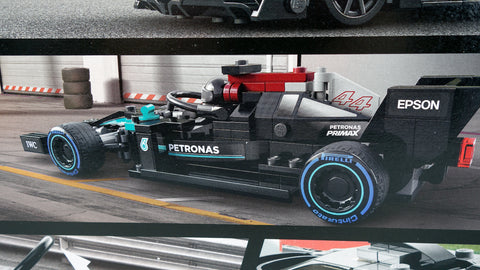 LEGO 76909 Mercedes-AMG F1 W12 E Performance & Mercedes-AMG Project One Speed Champions 4