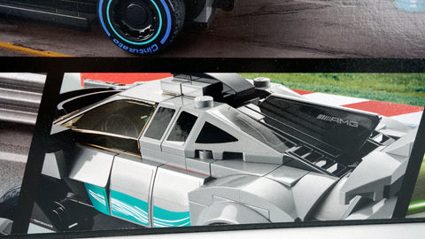 LEGO 76909 Mercedes-AMG F1 W12 E Performance & Mercedes-AMG Project One Speed Champions 5