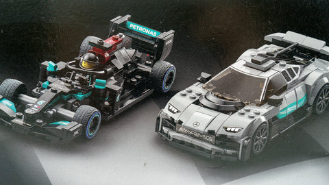 LEGO 76909 Mercedes-AMG F1 W12 E Performance & Mercedes-AMG Project One Speed Champions 6