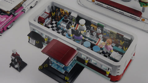 LEGO 910011 Restaurant aus den 1950er-Jahren / 1950s Diner Bricklink Designer Program 5